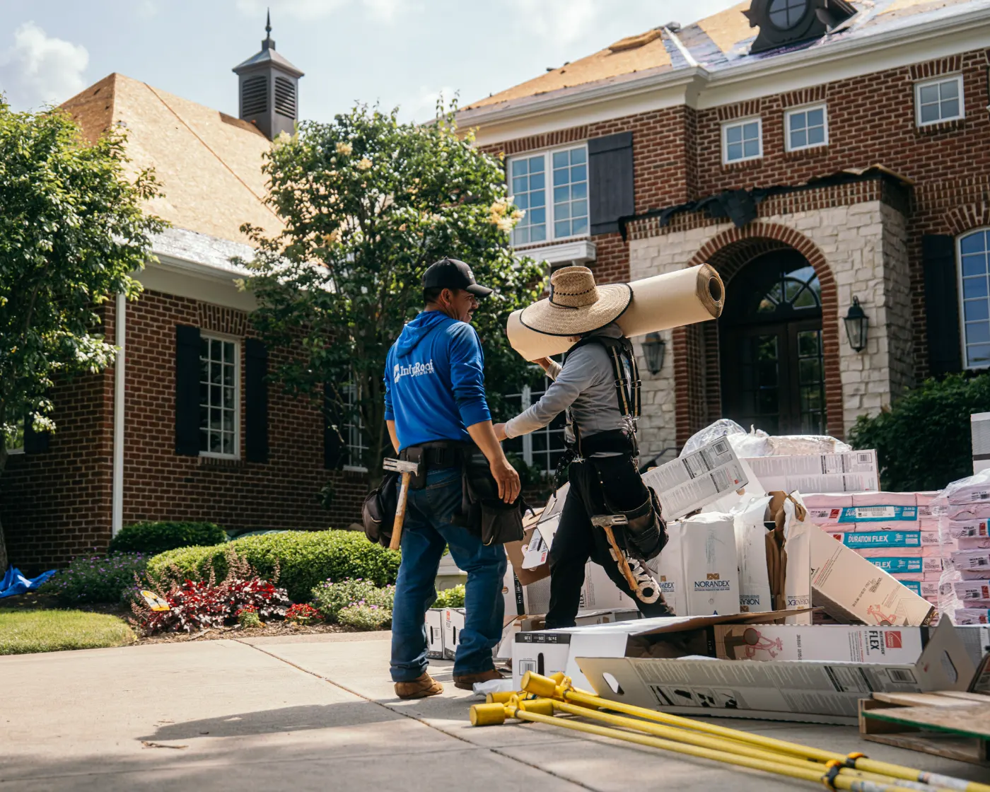 Manufacturer-certified roof installation in Shirley